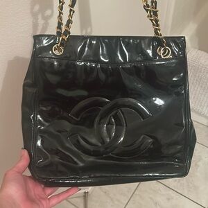 Chanel  🖤VERY RARE 🖤Limited Edition Patent Tote